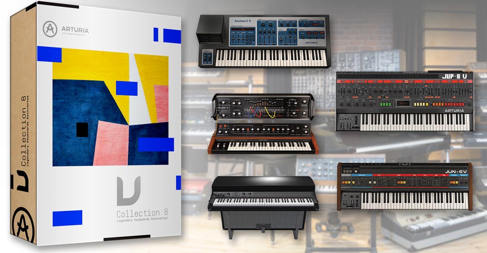 Arturia V  Collection  8  Bundle (Full License)